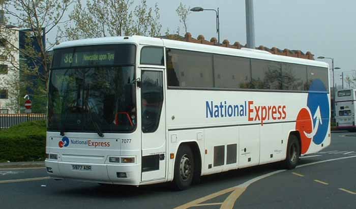 Northern General National Express Volvo B10M Plaxton Expressliner 7077