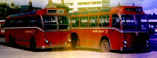 Alder Valley Bristol LS6G and MW6G ECW bus conversions