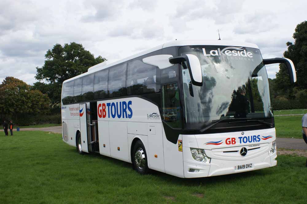 Lakeside Coaches GB Tours Mercedes Tourismo BA19OVZ