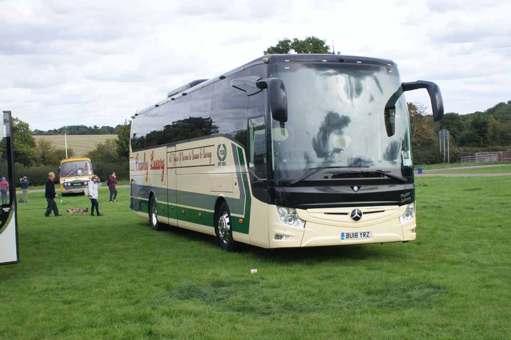 Crawley Luxury Coaches Mercedes Tourismo BU18YRZ