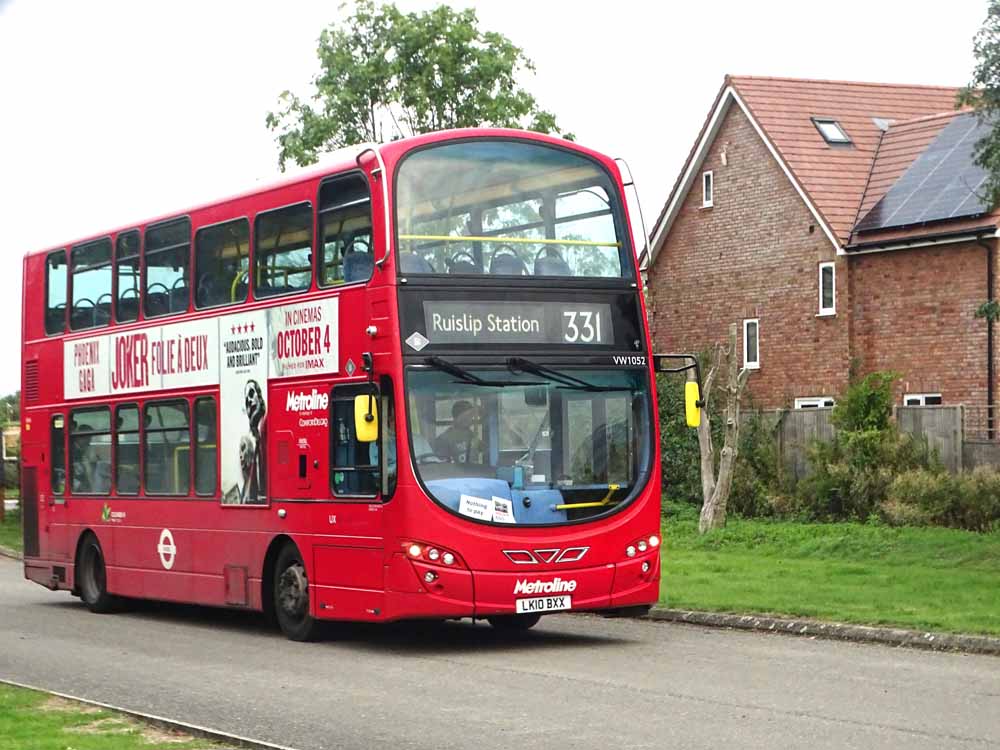 Metroline Volvo B9TL Wright VW1052