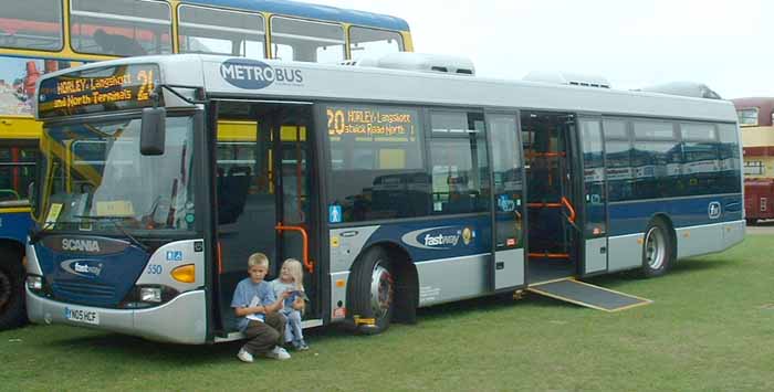 Metrobus Scania Omnicity 550