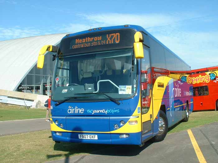 Oxford airline Volvo B12B Plaxton Panther 86