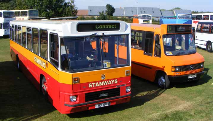 Stanways Leyland Tiger and Mercedes