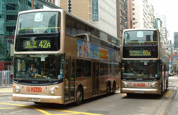 KMB - Kowloon Motor Bus Volvo Super Olympian & Dennis Trident