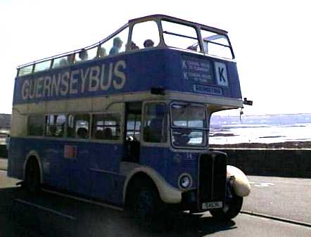 Guernsey Bus AEC Regent 3RT Weymann 14