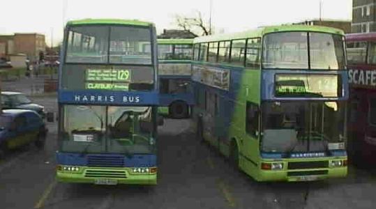 Harris Bus DAF DB250 Northern Counties & Volvo Olympian East Lancs Pyoneer