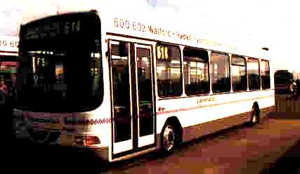 University Bus Dennis Dart R649VBM