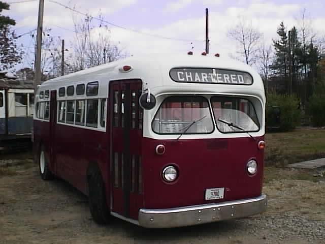 Kennebunkport Seashore Trolley Museum bus