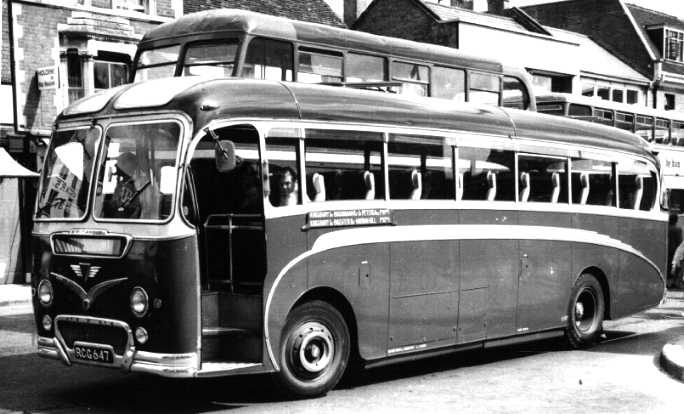 Red Rover Keith Coaches AEC Reliance Duple RCG647