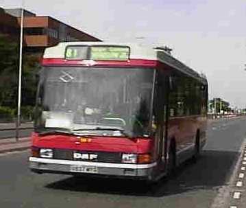 Westlink Optare Delta on route 81